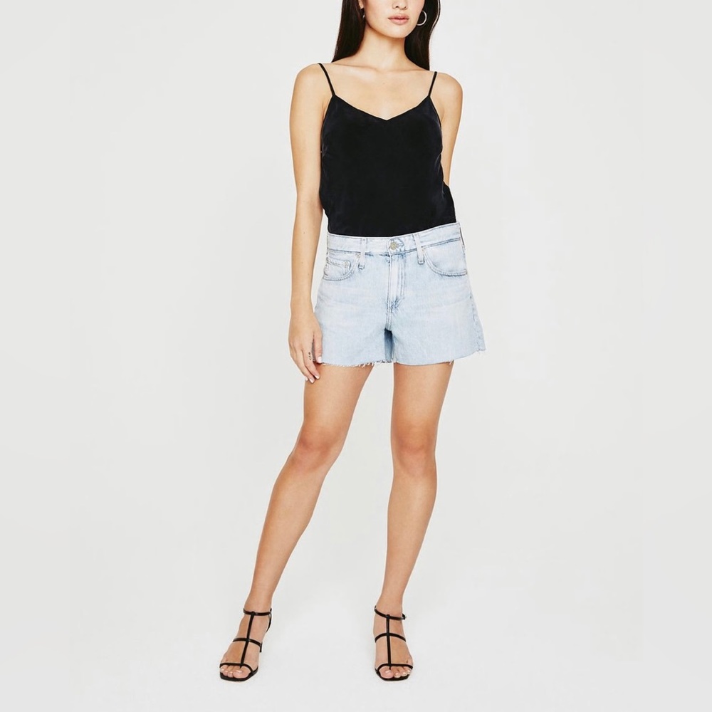 NWT AG Hailey Cut Off Ex Boyfriend Denim Shorts 3.5” Inseam Size 31